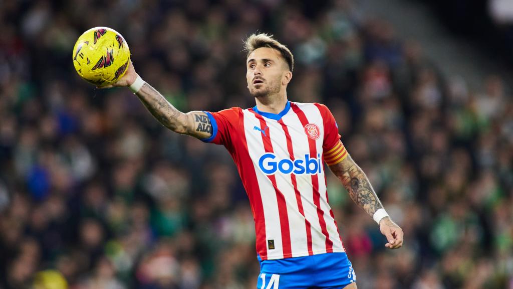 Aleix García, centrocampista del Girona F. C.