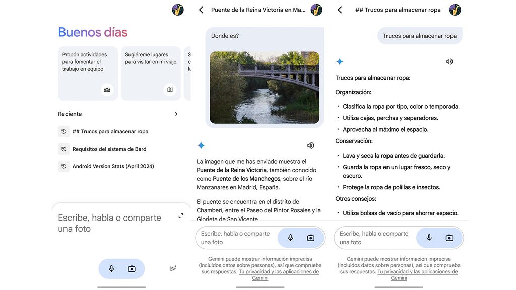 Google Gemini en Android