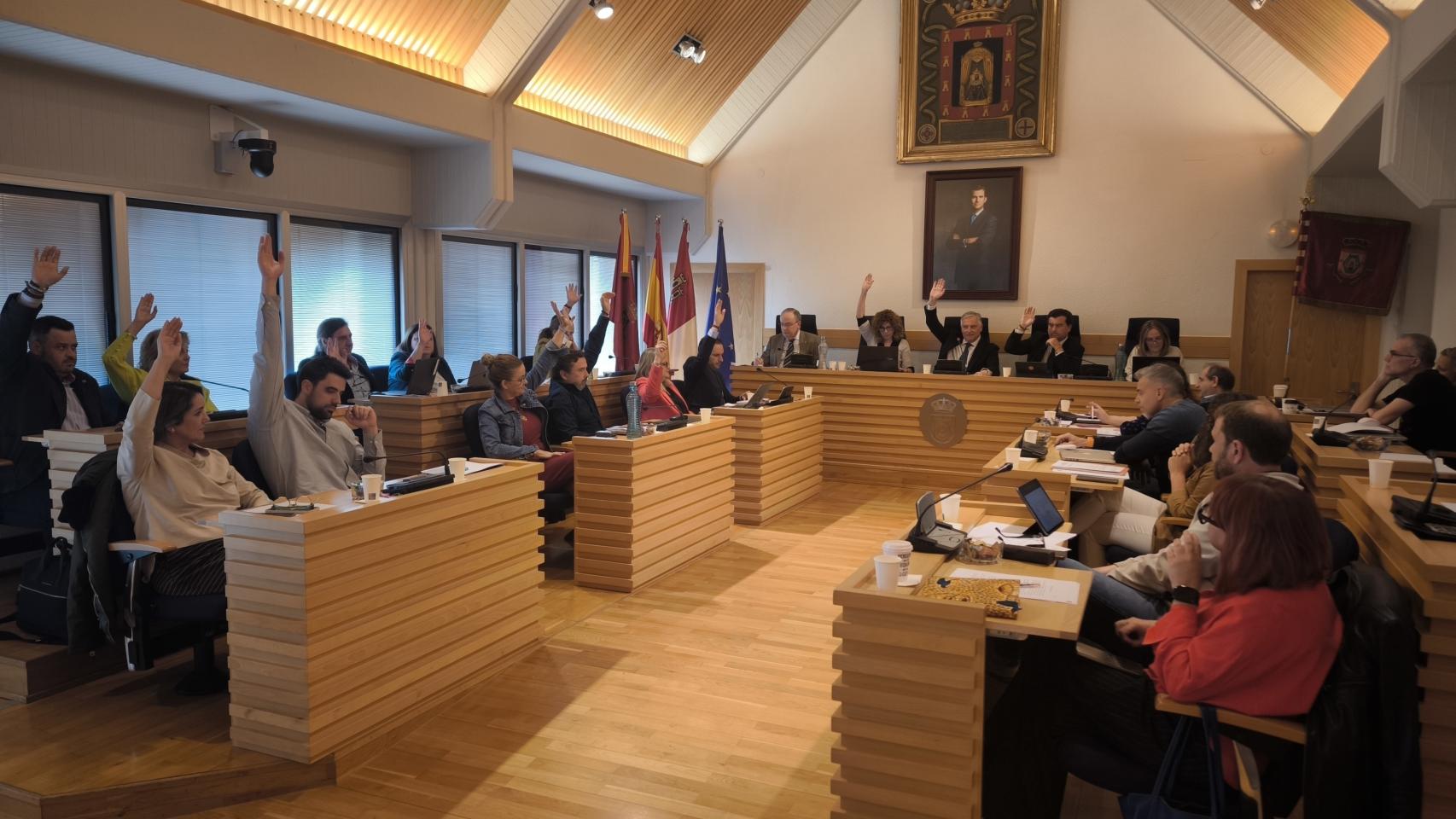 Pleno del Ayuntamiento de Ciudad Real.