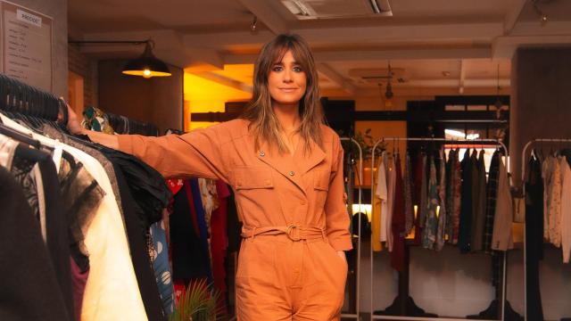 Isabel Jiménez durante la presentación del market solidario en exclusiva para medios e influencers