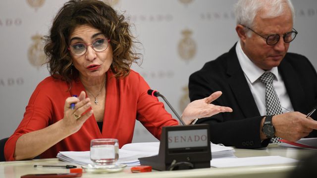 La vicepresidenta primera y ministra de Hacienda, María Jesús Montero