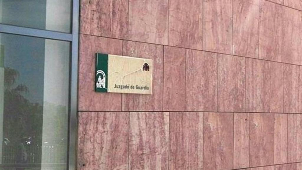 Cartel Juzgado de Guardia.