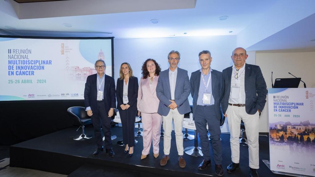 Un momento de la jornada en Quirónsalud Málaga.