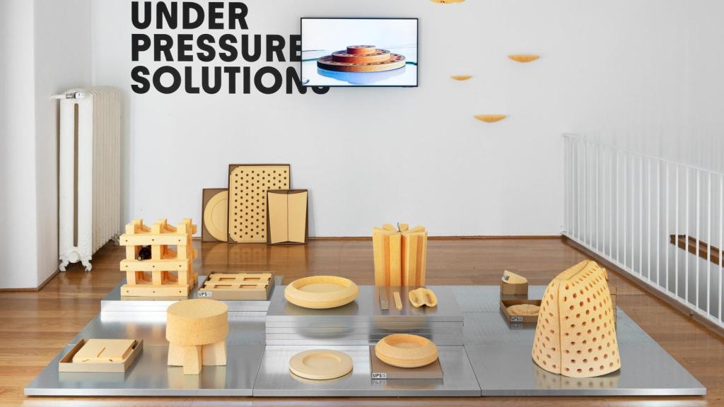 Stand del proyecto UPS en la Feria del Mueble de Milán 2024