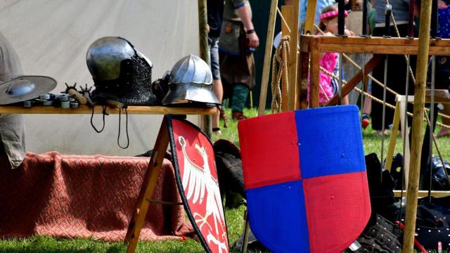 Imagen de archivo de una feria medieval
