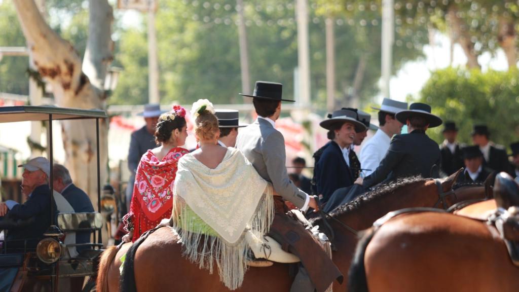 Imagen de archivo de la Feria de Abril 2024.