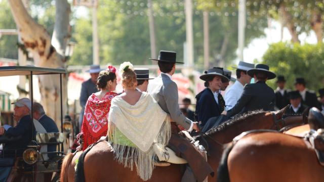Imagen de archivo de la Feria de Abril 2024.