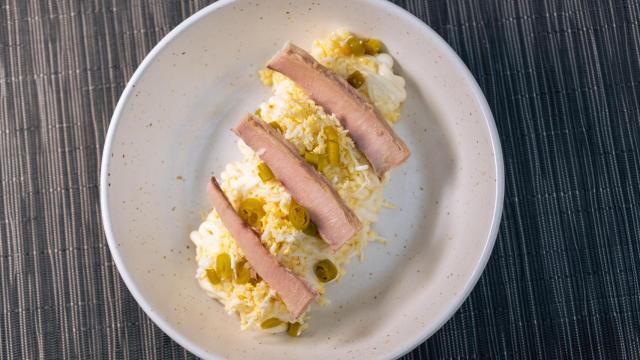 Platos que componen la carta de Tragatá, de Benito Gómez.