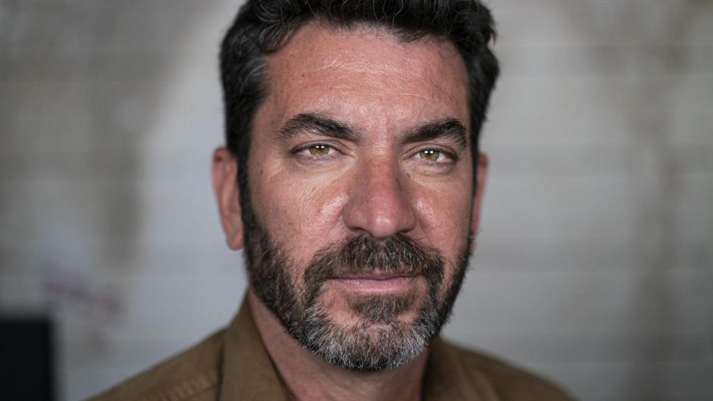 Primer plano del actor, humorista y presentador.