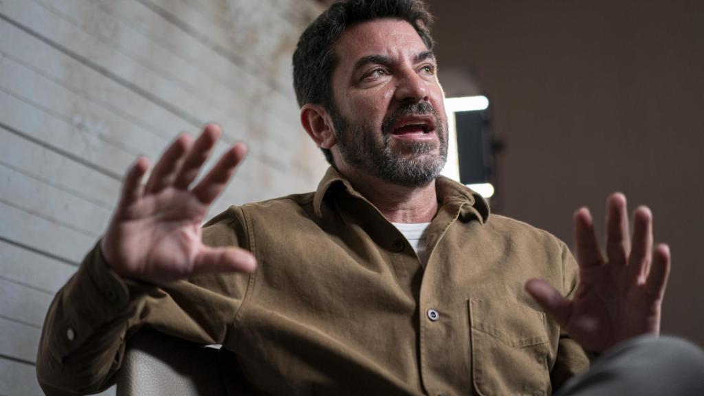 El actor, durante su charla con este periódico.