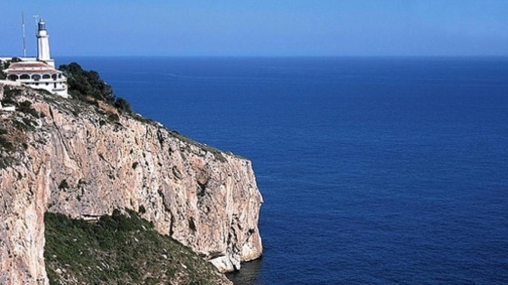 Faro del cabo de Nao, en Xàbia.