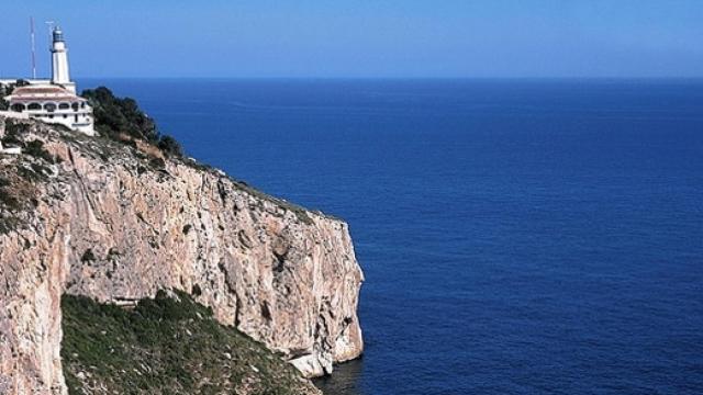Faro del cabo de Nao, en Xàbia.