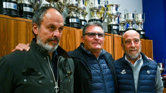 jorge Calleja ‘Hollister', junto a Garrote y Valentín-Gamazo