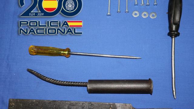 Materiales empleados para entrar en la vivienda.