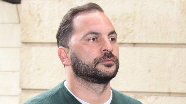 Antonio Tejado, el día de su declaración en el juzgado.