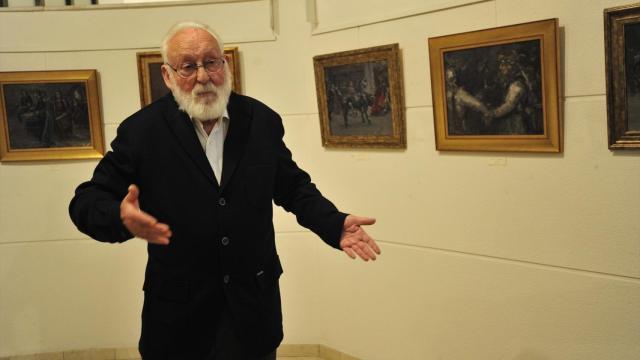 Agustín Alegre, en la Cámara de Comercio de Teruel. Foto: Europa Press