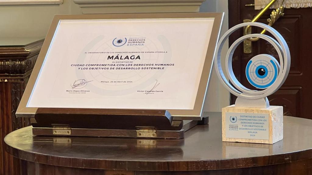 Las distinciones que ha recibido Málaga por su compromiso con los Derechos Humanos y los Objetivos de Desarrollo Sostenible.