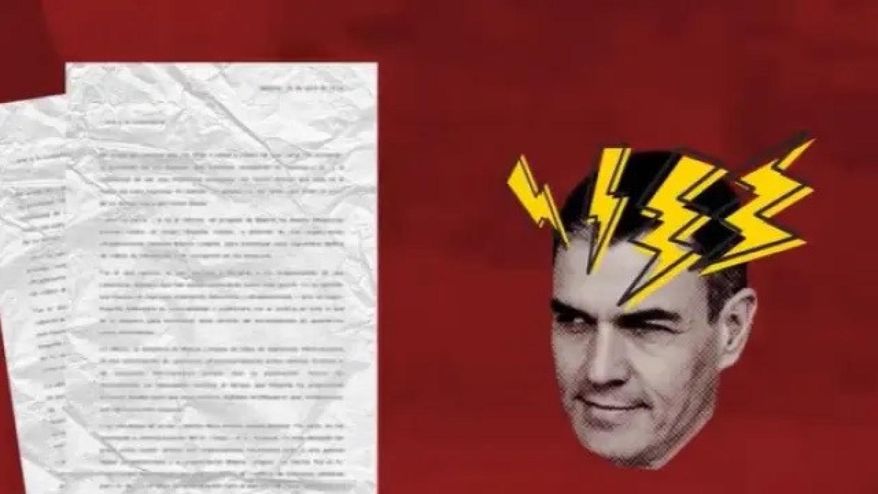 Captura del vídeo de la iniciativa del PP para que los ciudadanos respondan a Sánchez.
