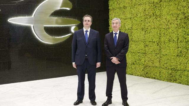Francisco Serrano y Víctor Iglesias, presidente y CEO de Ibercaja, respectivamente.