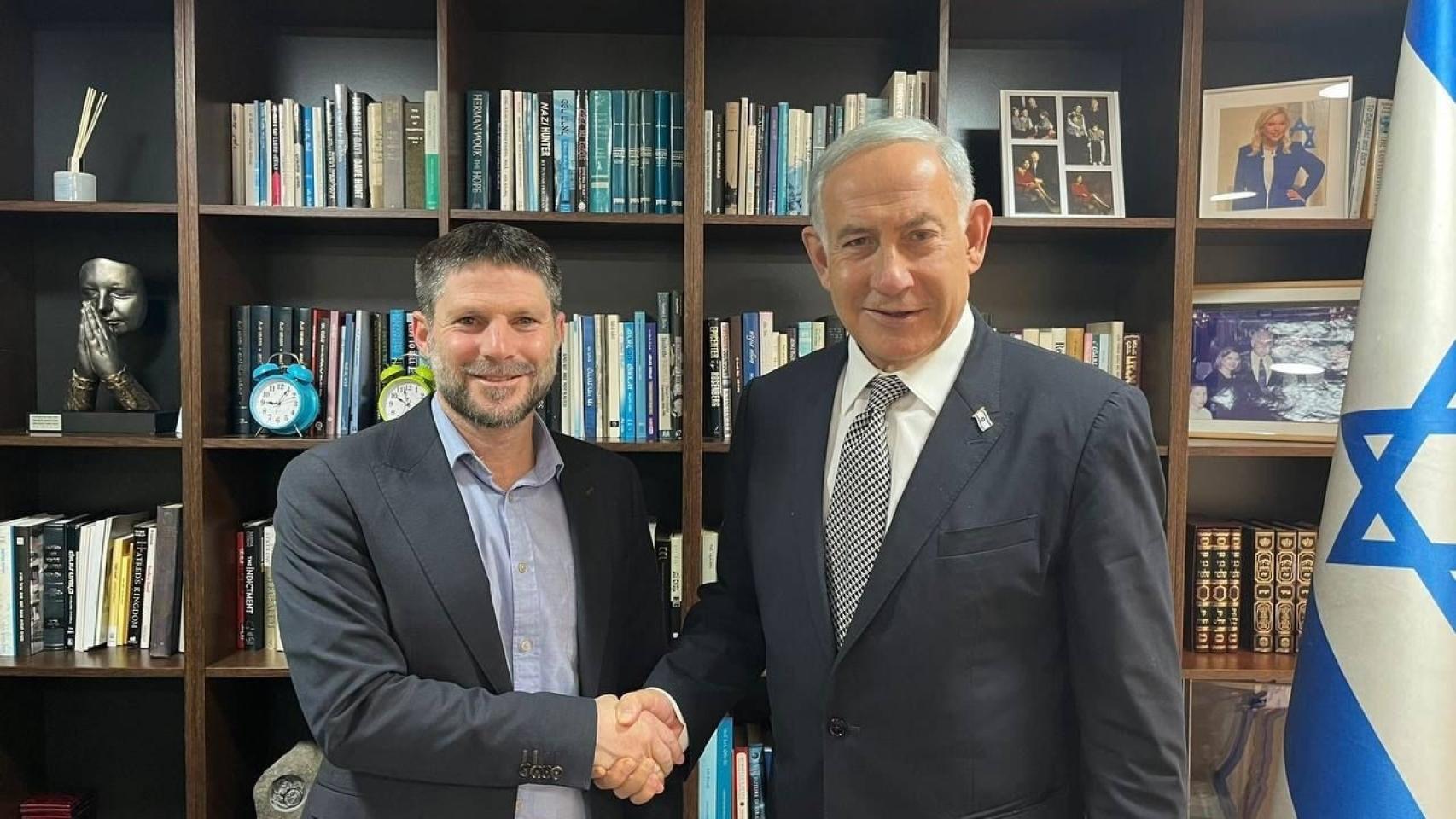 El ministro de Finanzas de Israel, el ultraderechista y antiárabe Bezalel Smotrich