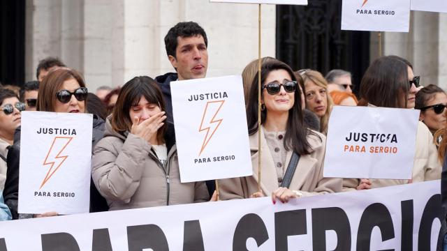 Concentración para pedir justicia por Sergio Delgado