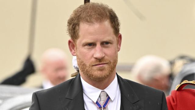 Harry, durante la coronación de Carlos III el pasado mes de mayo.