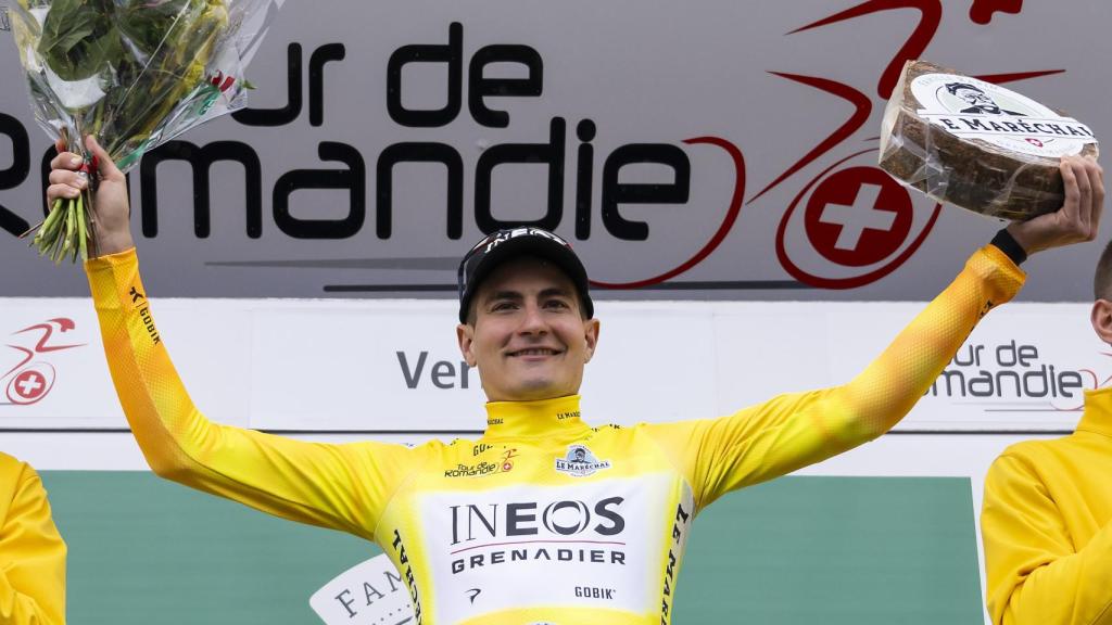 Carlos Rodríguez, campeón del Tour de Romandía.