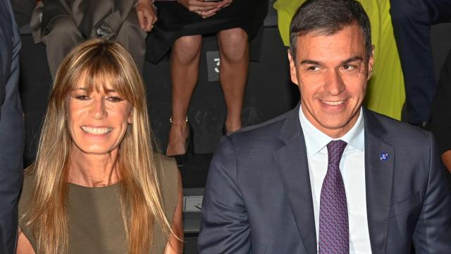 Pedro Sánchez y Begoña Gómez, en septiembre de 2023.