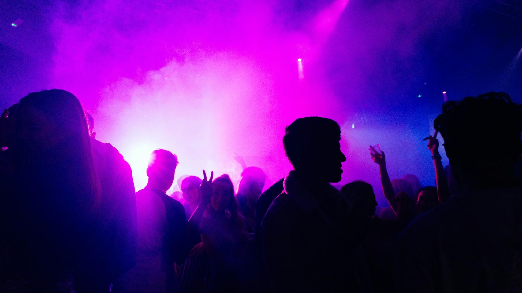 El interior de una discoteca, en una imagen de stock.