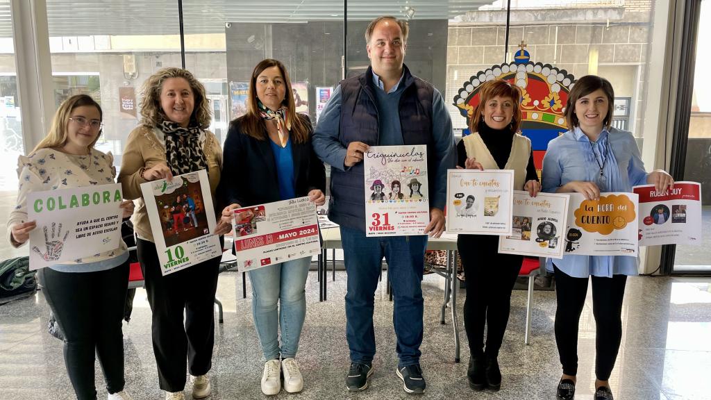 Presentación de la agenda cultural de mayo en Guijuelo