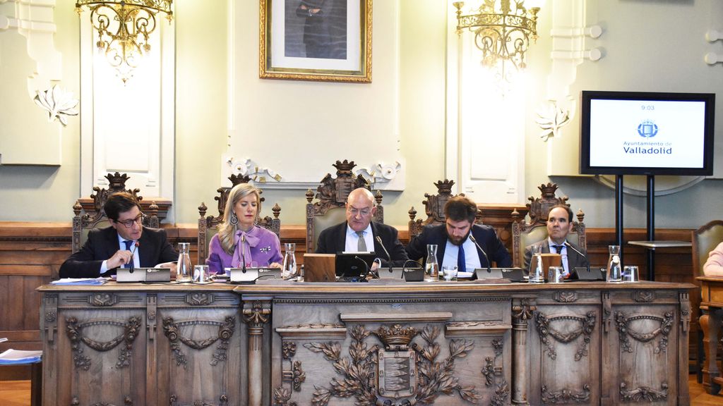 Pleno del mes de abril del Ayuntamiento de Valladolid