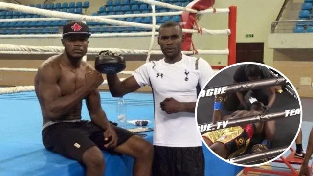Ardi Ndembo, el boxeador de 27 años fallecido tras sufrir un brutal KO