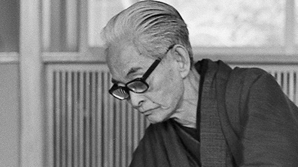 El escritor japonés Yasunari Kawabata