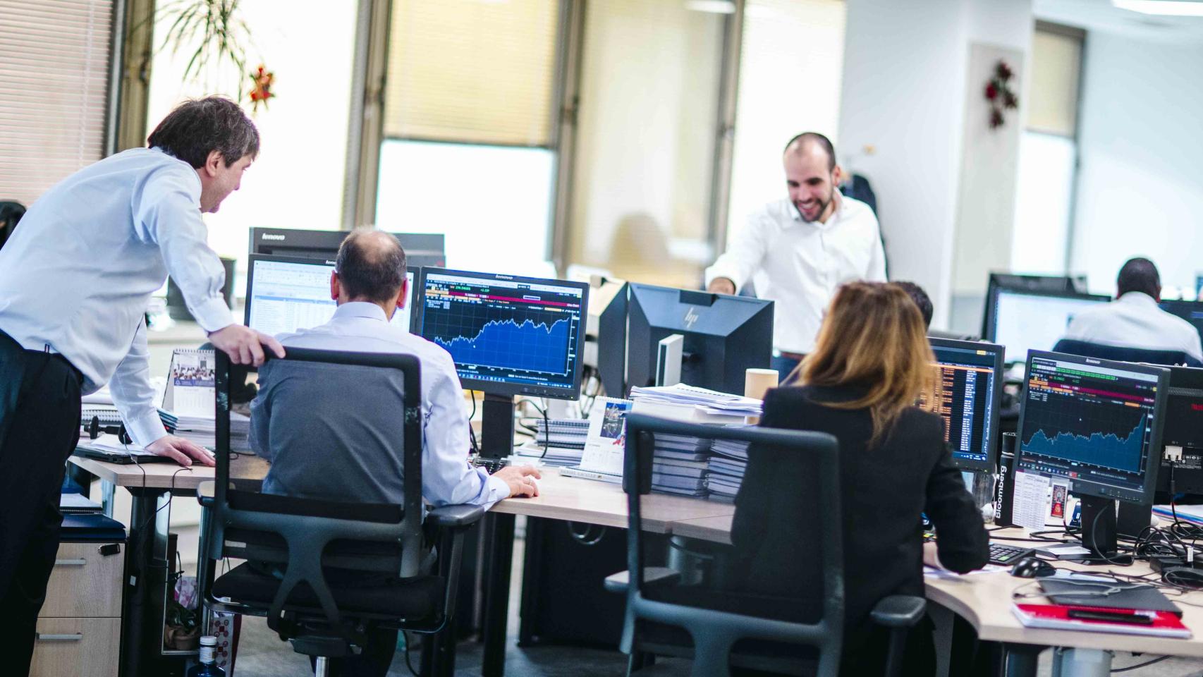 El equipo de gestión de Mutuactivos.