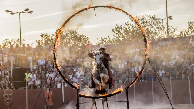 Espectáculo del Gran Circus Maximus de Alcalá de Henares.