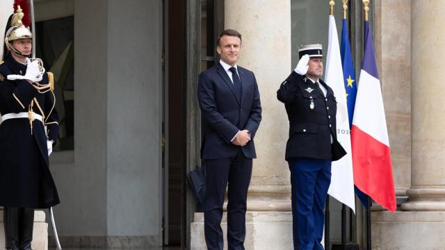 El presidente de Francia, Emmanuel Macron, el pasado 19 de abril.