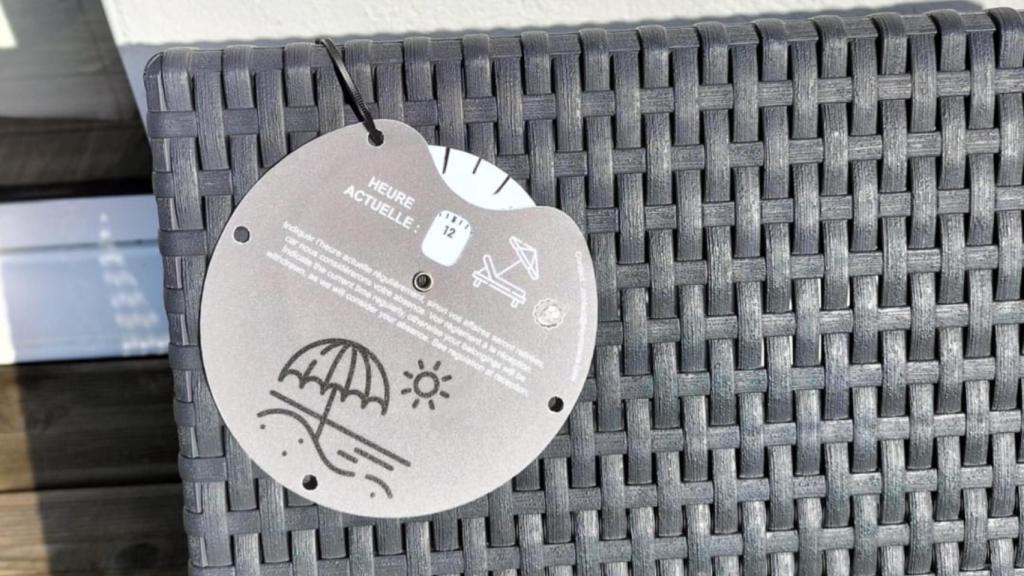 El disco de tumbona.