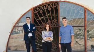 Ángel Martínez García-Posada, María González y Juanjo López de la Cruz (de izquierda a derecha)