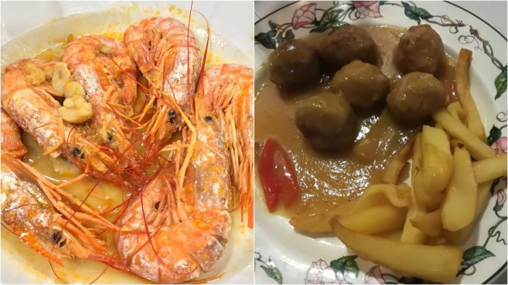 Imagen de platos de El Figón.