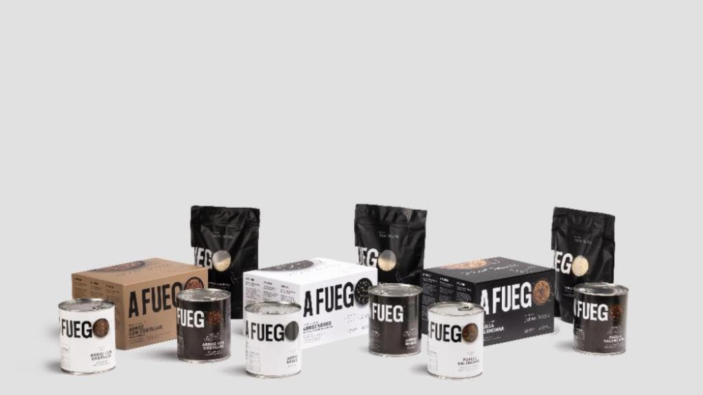 Los kits de las tres variedades de arroces de Quique Dacosta.