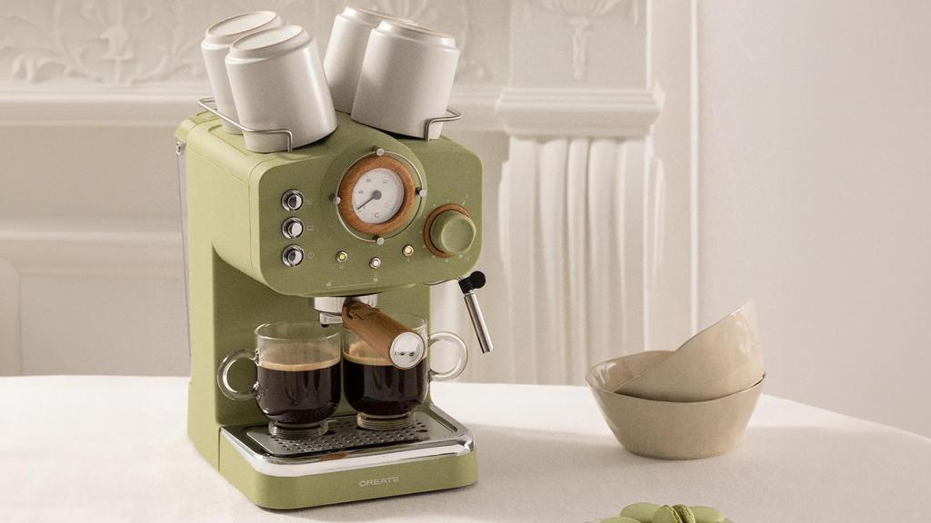 Thera Retro Matt en verde pastel.