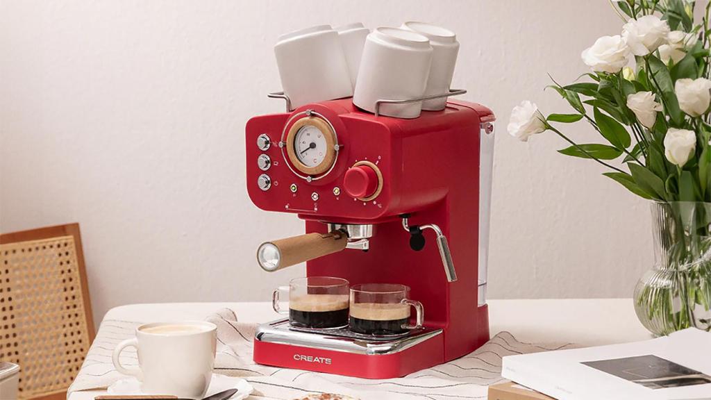 Thera Retro Matt en rojo.