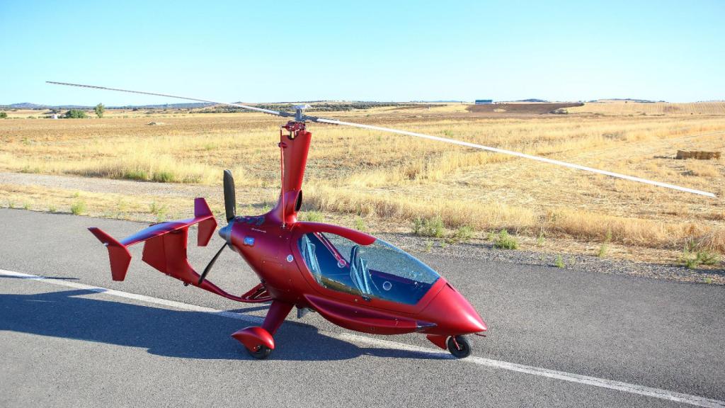 El autogiro de ELA Aviación que participará en el Festival Aéreo de San Javier.