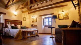 Habitación del Hotel Rural Via Avis