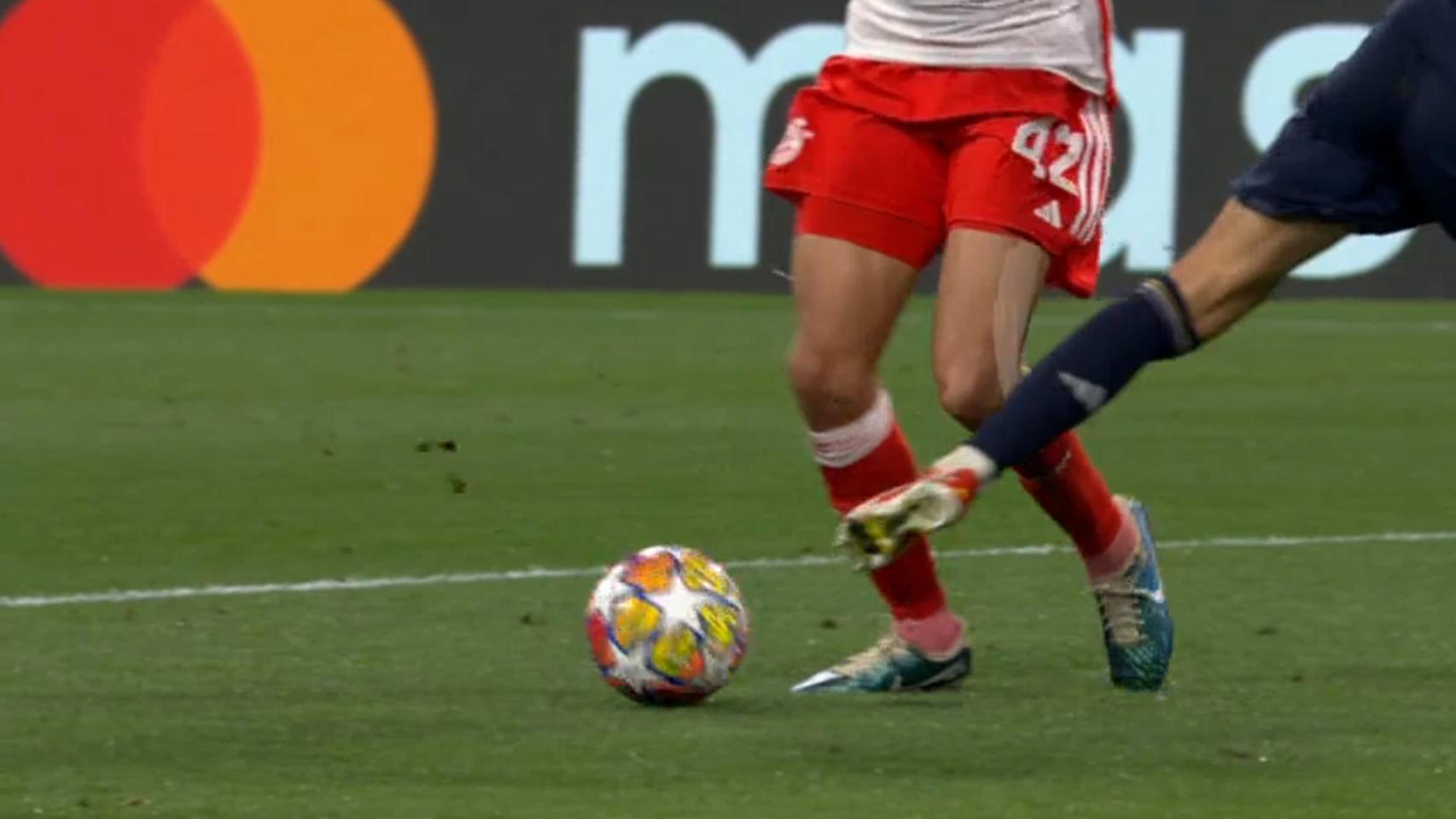 Penalti de Lucas Vázquez