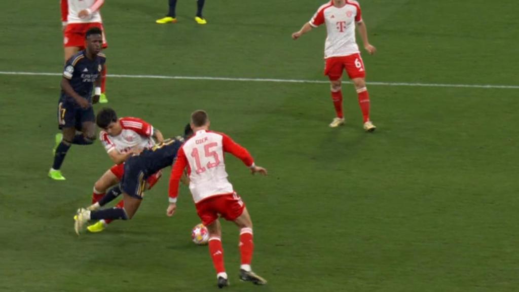 Penalti sobre Rodrygo