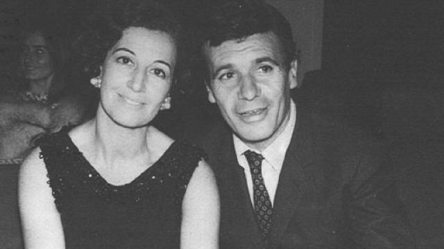 Asunción Balaguer y Paco Rabal. Foto: Biblioteca virtual Miguel de Cervantes.