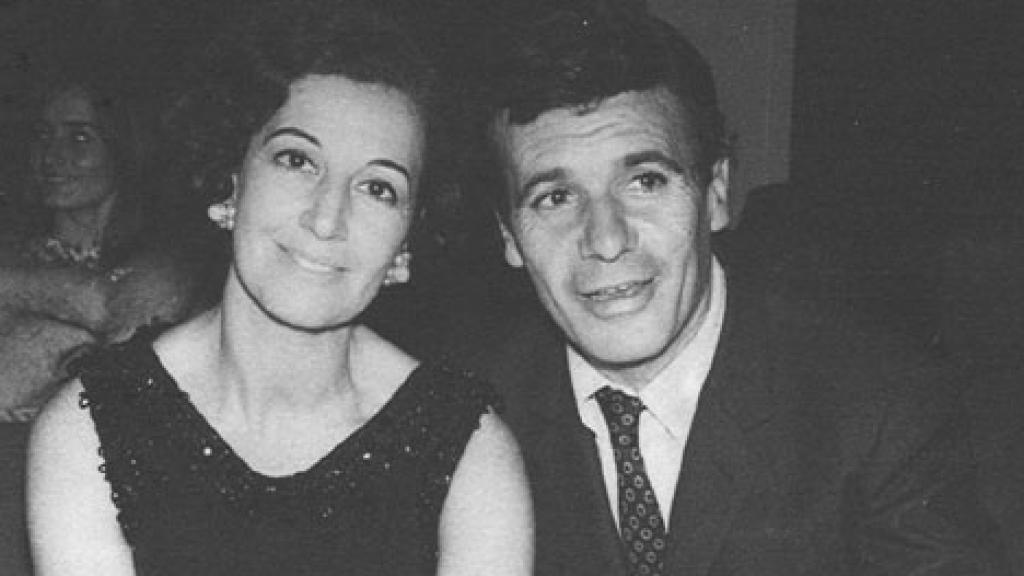 Asunción Balaguer y Paco Rabal. Foto: Biblioteca virtual Miguel de Cervantes.