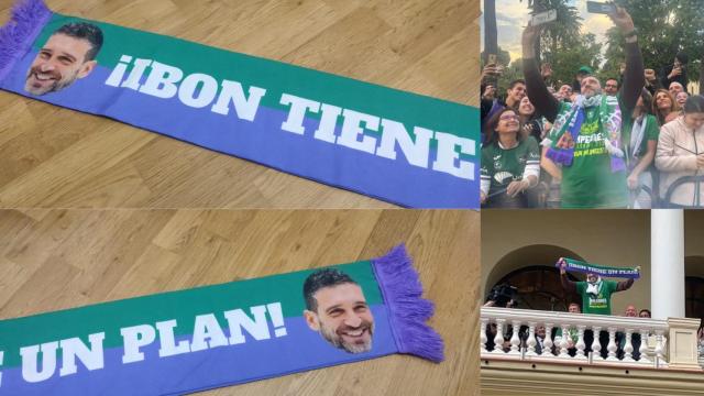 La historia tras la bufanda viral de Ibon Navarro: los cajistas quieren comprarla.