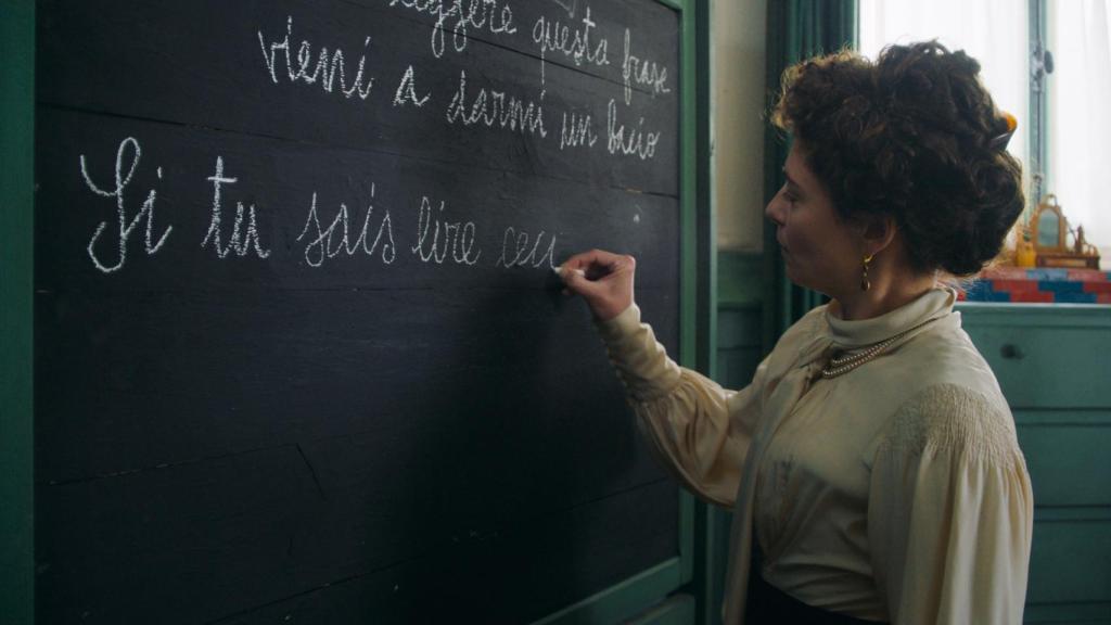 Jasmine Tica, en una de las escenas de este biopic.